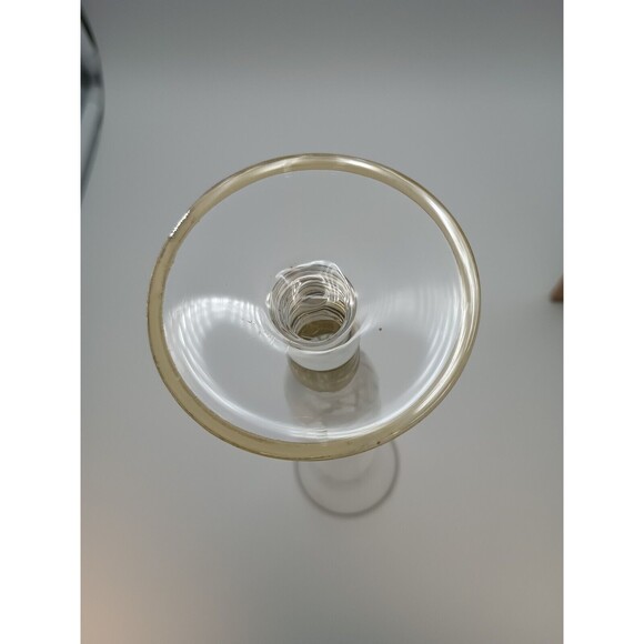 Vintage Silver City Overlay Tall Bud Base Poppies - Picture 5 of 5